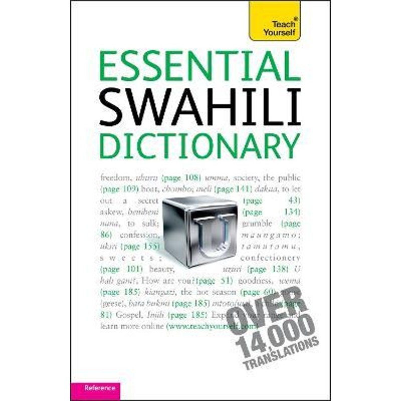 预订essential swahili dictionary: teach yourself
