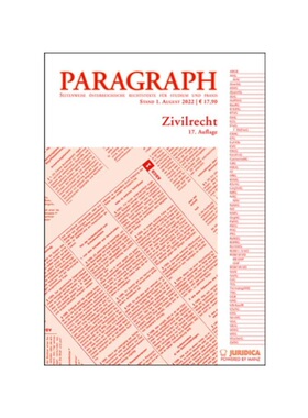 预订不退不换德语Paragraph - Zivilrecht: