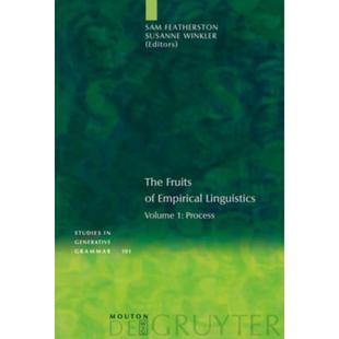 Volume Fruits 9783110213386 Process Linguistics Empirical The 按需印刷DEG