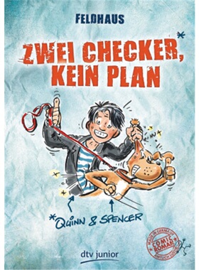 预订【德语】Zwei Checker, kein Plan Quinn & Spencer[9783423761383]