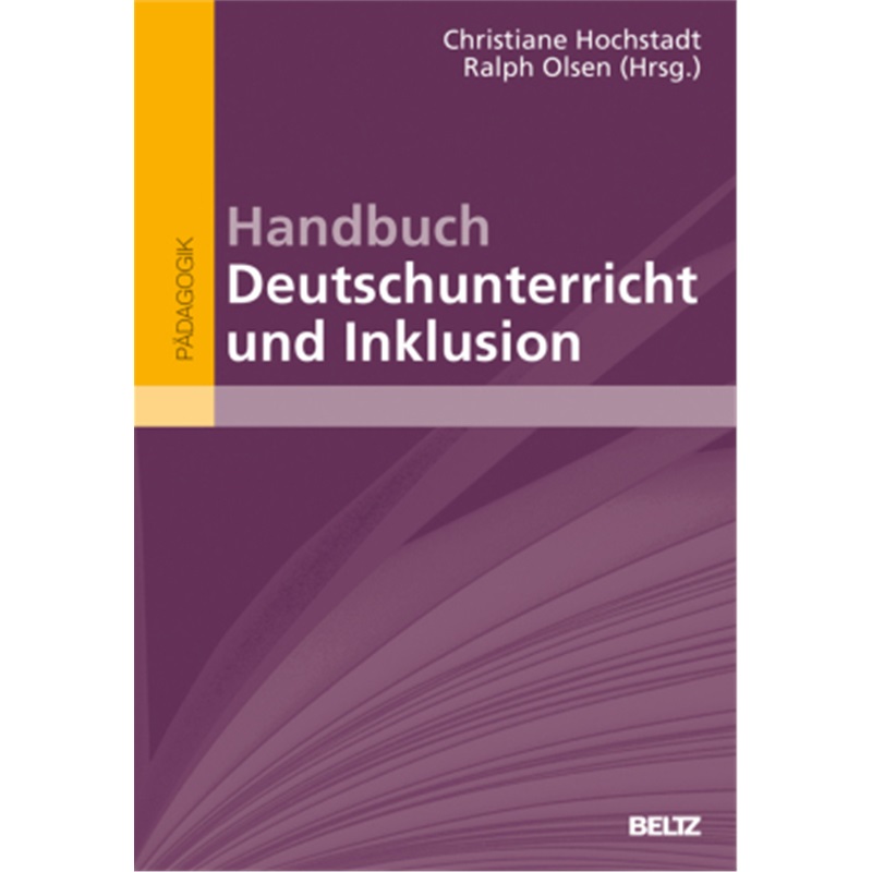 预订【德语】Handbuch Deutschunterricht und Inklusion[9783407831927]