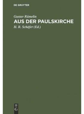 按需印刷DEG Aus der Paulskirche[9783111223919]