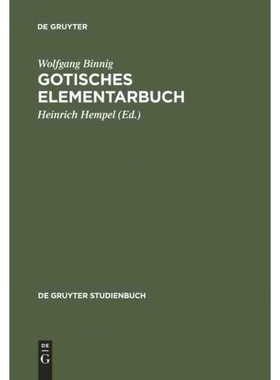 按需印刷DEG Gotisches Elementarbuch[9783110149326]
