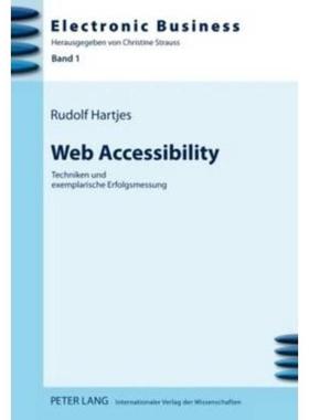 预订【德语】 Web Accessibility:Techniken und exemplarische Erfolgsmessung