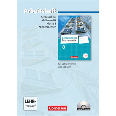 预订【德语】 Schlüssel zur Mathematik - Differenzierende Ausgabe Niedersachsen - 8.[9783060067459]