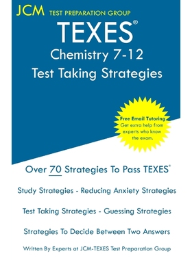 按需印刷TEXES Chemistry 7-12 - Test Taking Strategies[9781647684037]