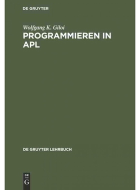 按需印刷DEG Programmieren in APL[9783110057249]