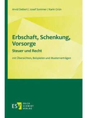 预订【德语】 Erbschaft, Schenkung, Vorsorge - Steuer u