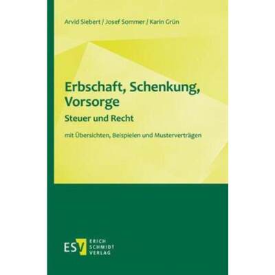 预订【德语】 Erbschaft, Schenkung, Vorsorge- Steuer u