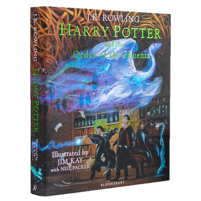 英版精装哈利波特与凤凰社彩绘版