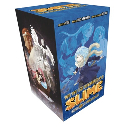预订That Time I Got Reincarnated as a Slime Season 1 Part 1 Manga Box Set[9781646513864]