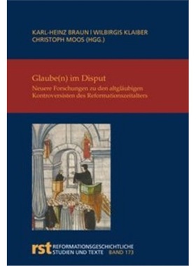 预订【德语】Glaube(n) im Disput[9783402116074]