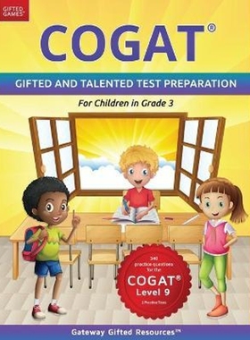 按需印刷COGAT Test Prep Grade 3 Level 9[9781733113212]