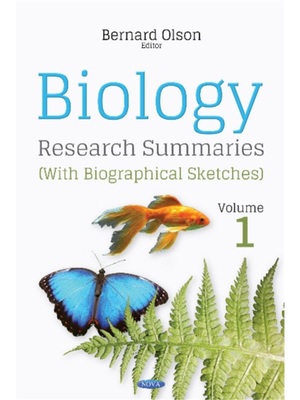 预订Biology Research Summaries (with Biographical Sketches)