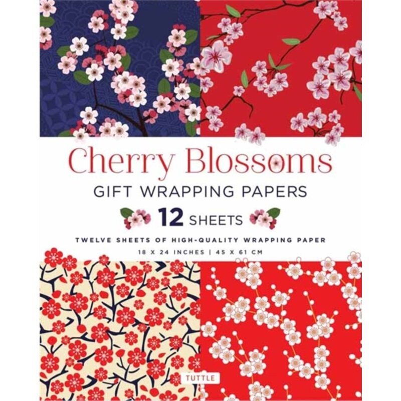 预订Cherry Blossoms Gift Wrapping Papers - 12 Sheets[9780804849579]