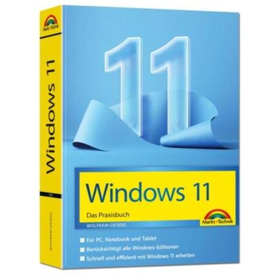 预订【德语】 Windows 11 Praxisbuch - das neue Windows komplett erklärt. Für Einsteiger