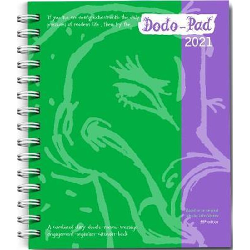 预订不退不换Dodo Pad Mini / Pocket Diary 2021 - Week to View Calendar Year:A Portable Diary-Doodle-Memo-Message-Engageme