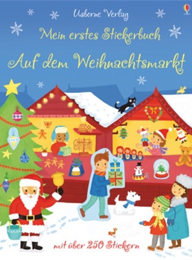预订【德语】 Mein erstes Stickerbuch: Auf dem Weihnachtsmarkt[9781782323075]