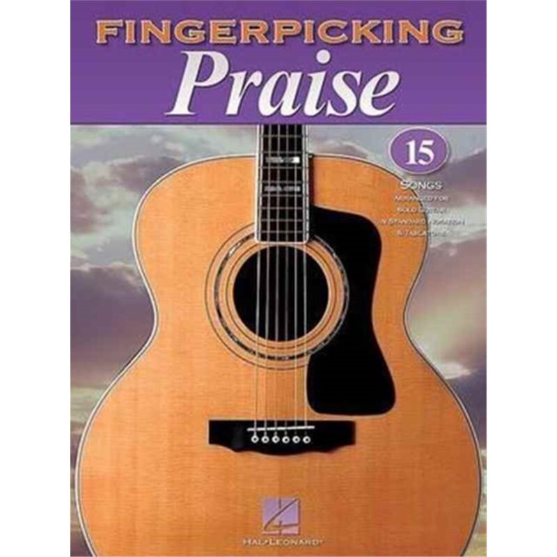 预订不退不换FINGERPICKING PRAISE[9780634098918]