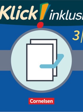 预订【德语】 Klick! inklusiv - Grundschule / Förderschule - Mathematik - 3./4. Schu[9783060844654]