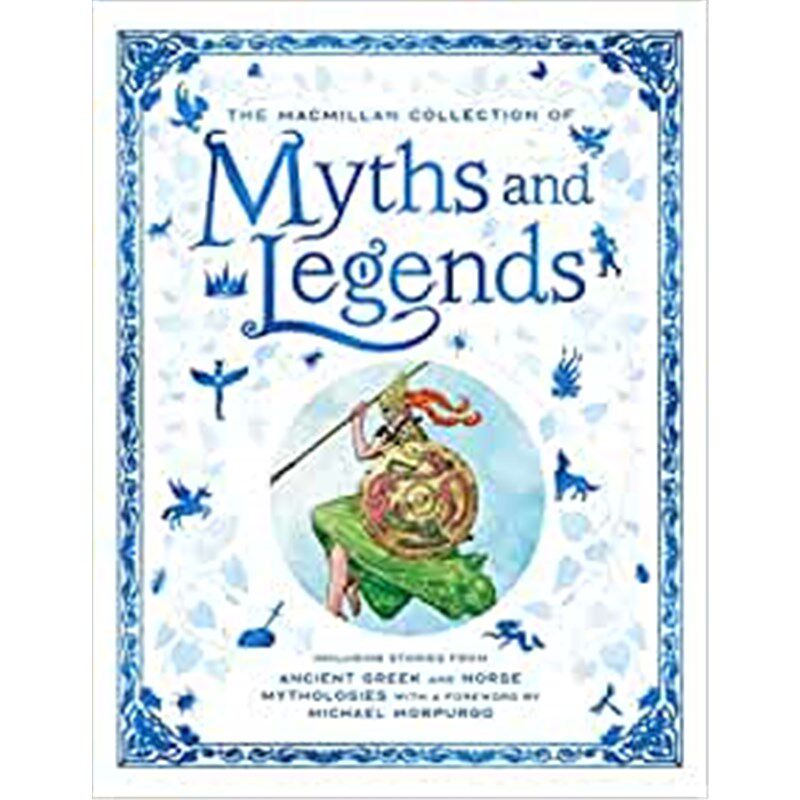 精装2022新 英文原版 麦克米伦神话与传说集The Macmillan Collection of Myths and Legends 40多个神话和传说希腊挪威英国西班牙