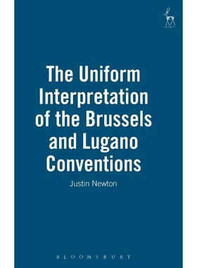 按需印刷Uniform Interpretation of the Brussels and Lugano Conventions[9781841133232]