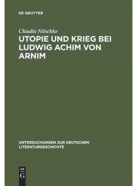 按需印刷DEG Utopie und Krieg bei Ludwig Achim von Arnim[9783484321229]
