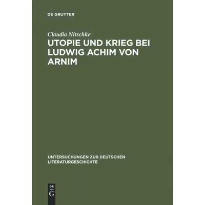 按需印刷DEG Utopie und Krieg bei Ludwig Achim von Arnim[9783484321229]