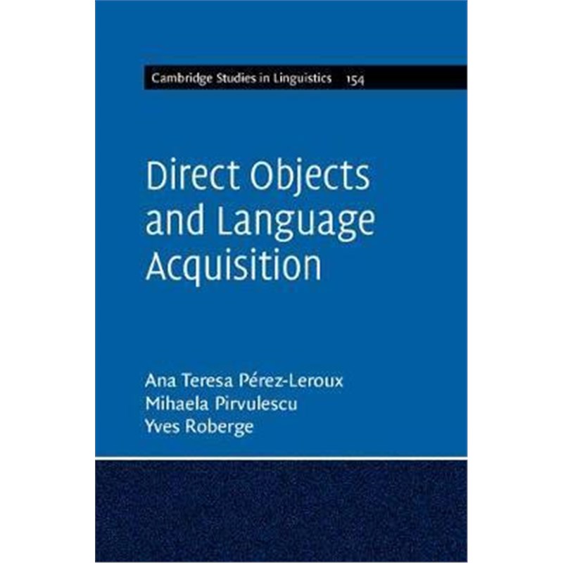 按需印刷Direct Objects and Language Acquisition[9781107018006]