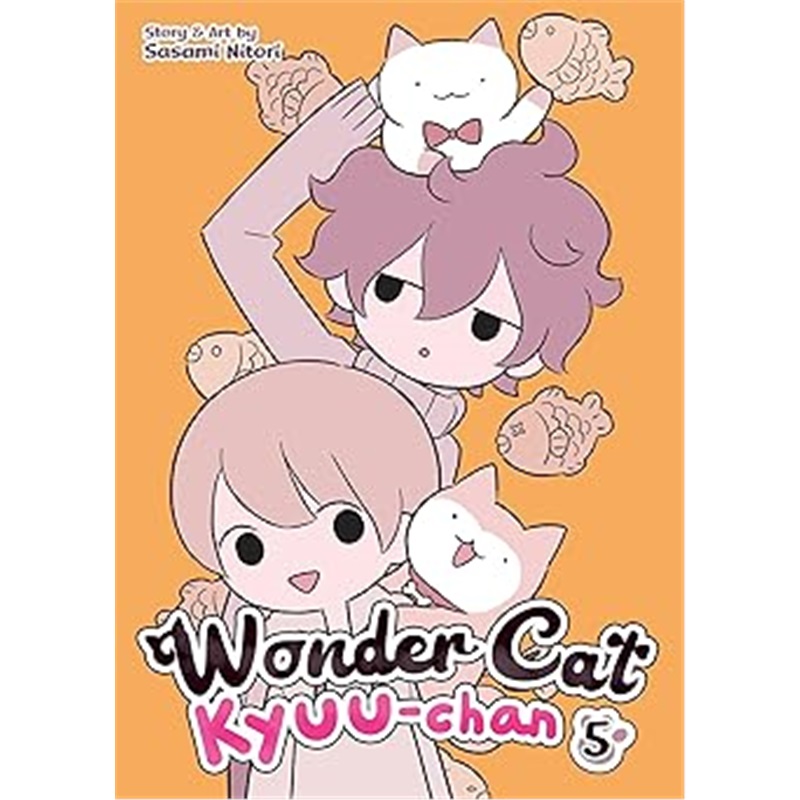 现货Wonder Cat Kyuu-chan Vol. 5 漫画 猫咪小九 英文原版