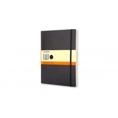 预订Moleskine Soft Extra Large Ruled Notebook Black