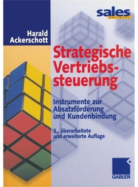 预订【德语】 Strategische Vertriebssteuerung:Instrumen