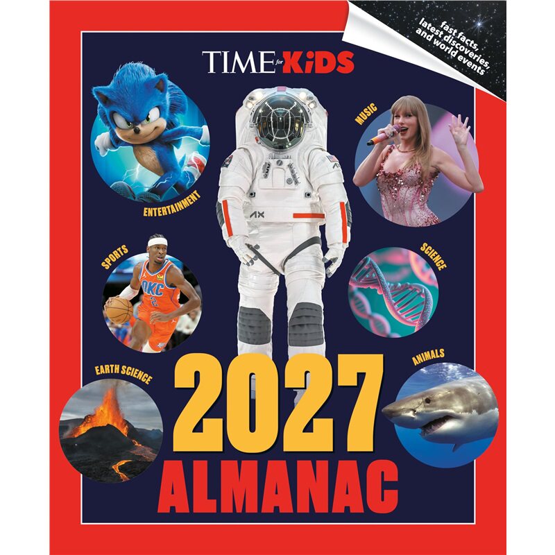 现货 2027年儿童时代年鉴 TIME for Kids: 2027 Almanac 英文原版 上海外文 9798217141821