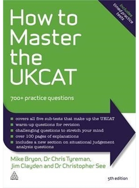 按需印刷图书How to Master the UKCAT:700+ Practice Questions[9780749473747]