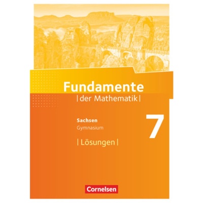 预订【德语】 Fundamente der Mathematik - Sachsen - 7. Schuljahr Lösungen zum Schüle[9783060031375]