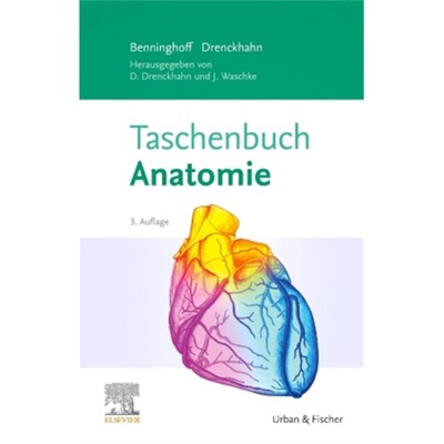 预订【德语】Taschenbuch Anatomie[9783437423031]