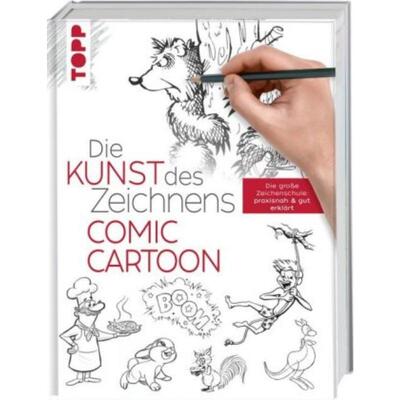 预订【德语】 Die Kunst des Zeichnens - Comic Cartoon:Die große Zeichenschule: praxisnah & gut er