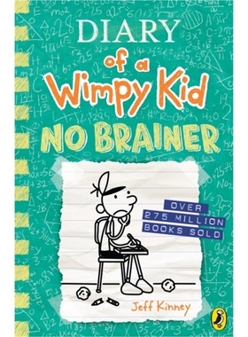 No Brainer (Diary of a Wimpy Kid Book 18) 小屁孩日记18  儿童章节书