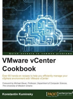 按需印刷VMWare vCenter Cookbook[9781783553976]
