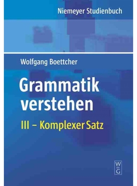 按需印刷DEG Komplexer Satz[9783484108936]