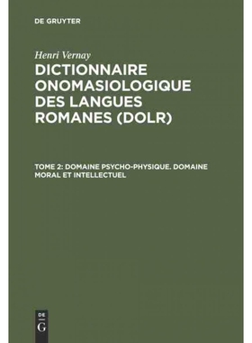 按需印刷不退不换DEG Domaine psycho physique. Domaine moral et intellectuel[9783484503106]