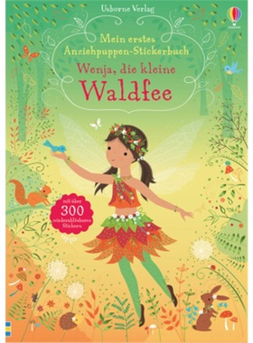 预订【德语】 Mein erstes Anziehpuppen-Stickerbuch: Wenja, die kleine Waldfee[9781789413809]