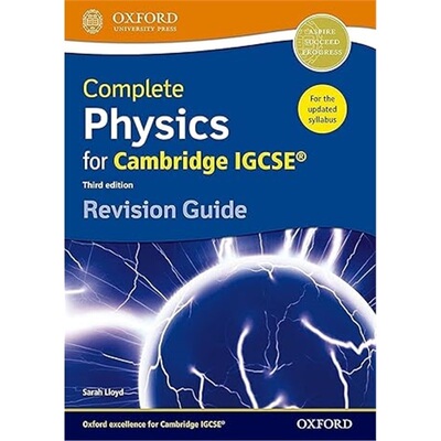 现货Complete Physics for Cambridge IGCSE Revision Guide 3rd Edition[9780198308744]