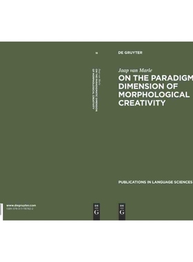按需印刷DGYT On the paradigmatic dimension of morphological creativity[9783111187822]