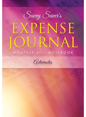 按需印刷不退不换Savvy Saver's Expense Journal - Monthly Bill Notebook[9781683216360]