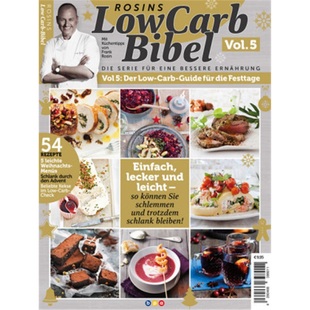 LowCarb Rosins Bibel. Vol.5 预订 4260466398011 德语