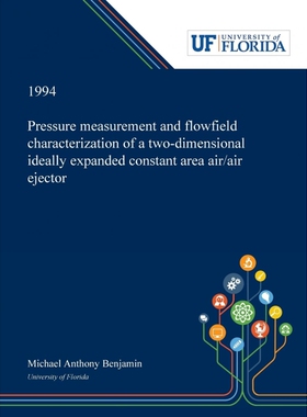 按需印刷不退不换 Pressure Measurement and Flowfield Characterization