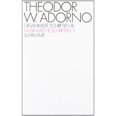 预订不退不换德语 Musikalische Schriften. Tl.5:Musikalische A