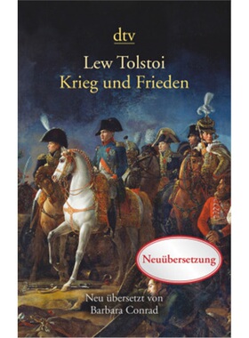 预订【德语】Krieg und Frieden, 2 Bde.[9783423590853]