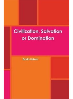 按需印刷不退不换Civilization, Salvation or Domination[9781105765735]